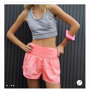 Coral Free People Shorts